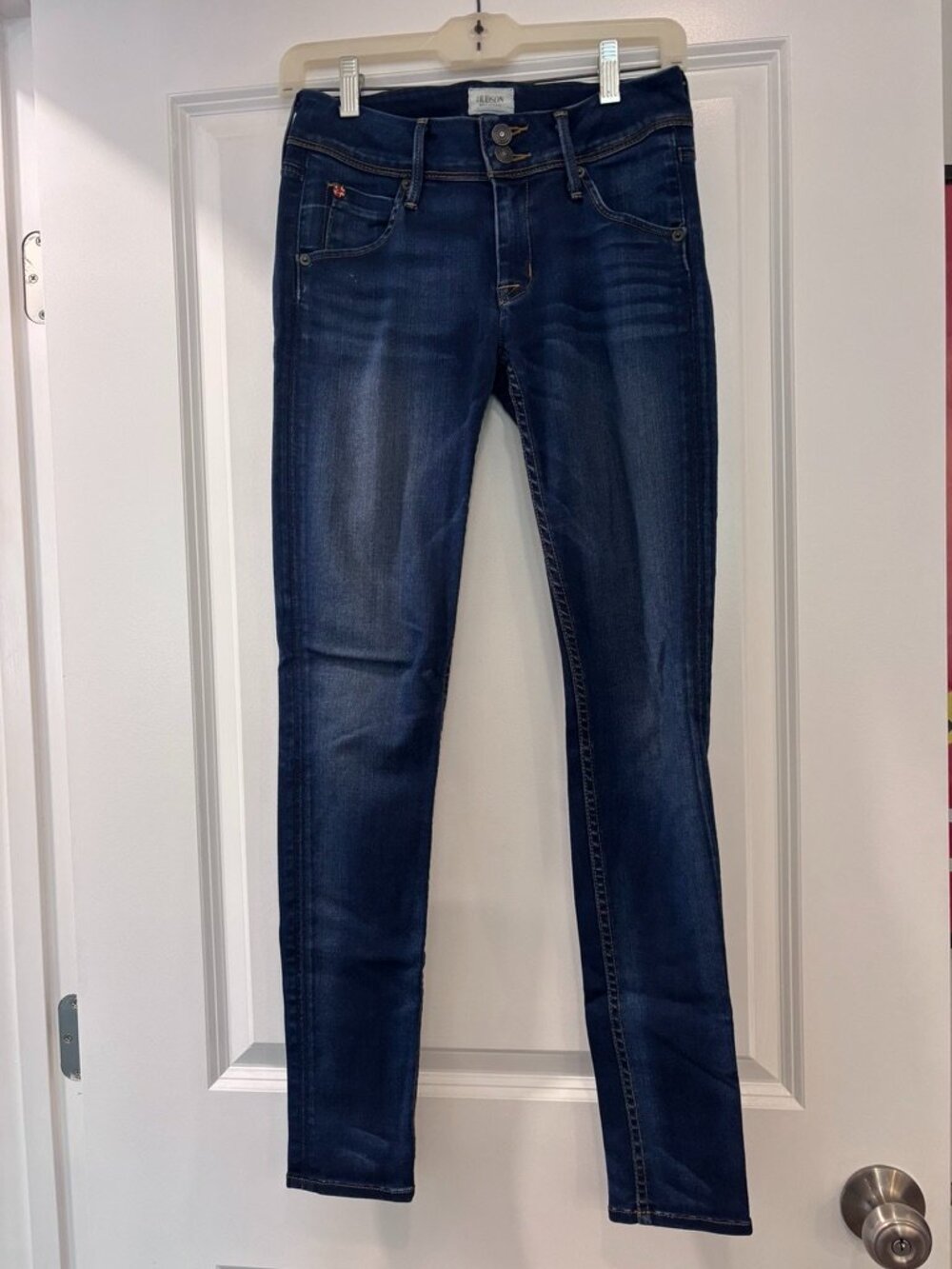 Hudson Dark Wash Skinny Jeans